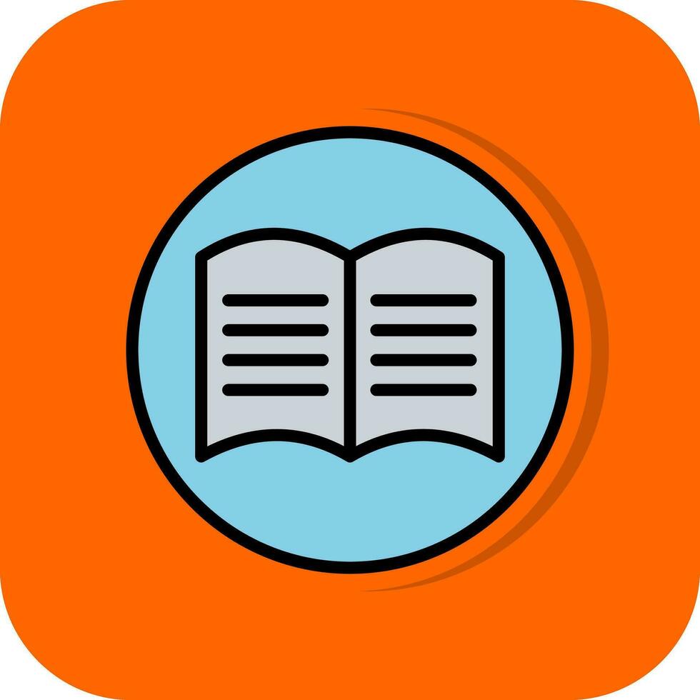 Manual book Vector Icon Design