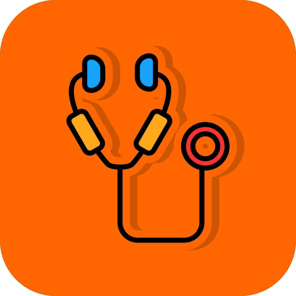 Stethoscope Vector Icon Design