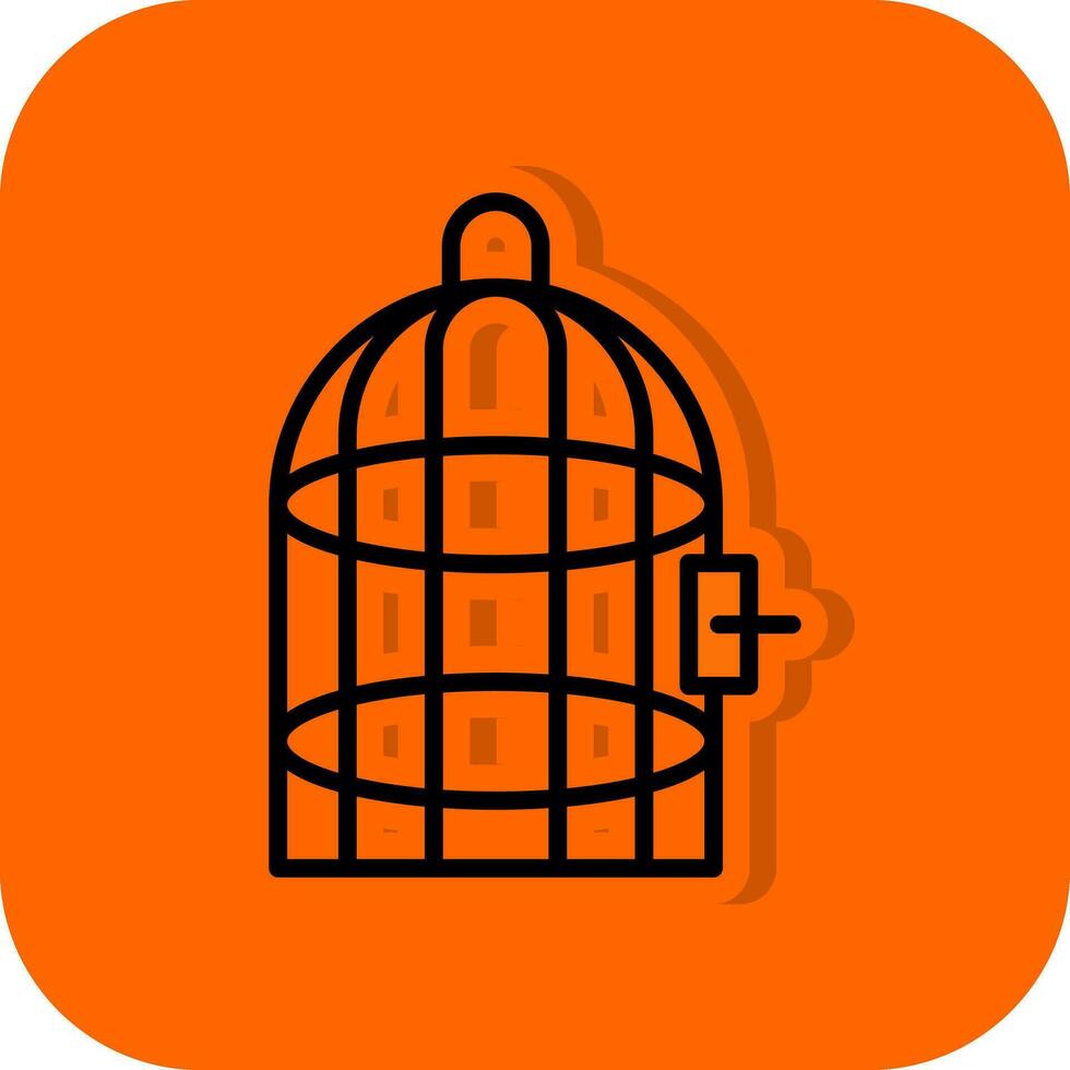 Cage Vector Icon Design