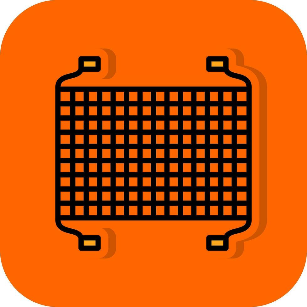 Fishing net Vector Icon Design