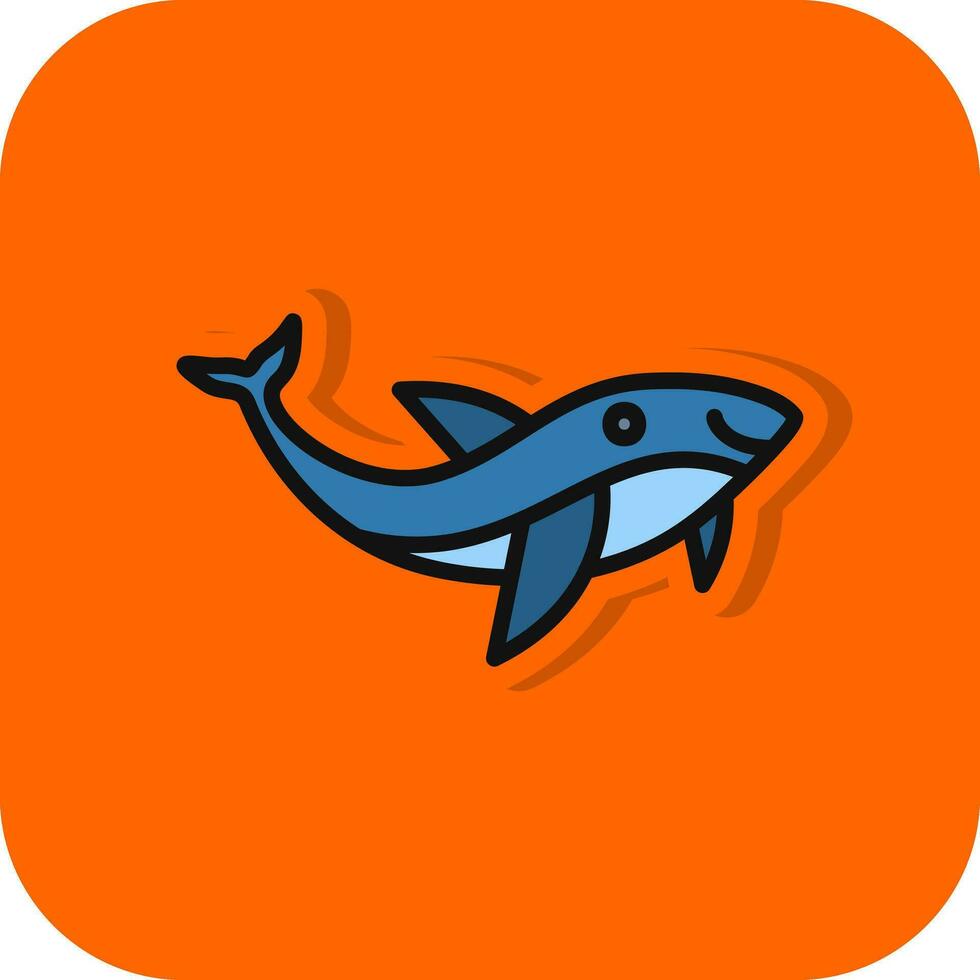 Whales Vector Icon Design