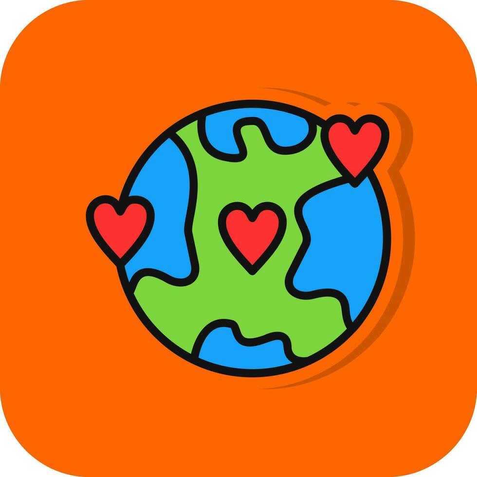 Mother earth day Vector Icon Design