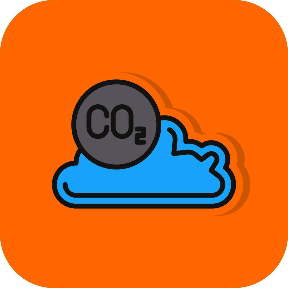 Carbon dioxide Vector Icon Design