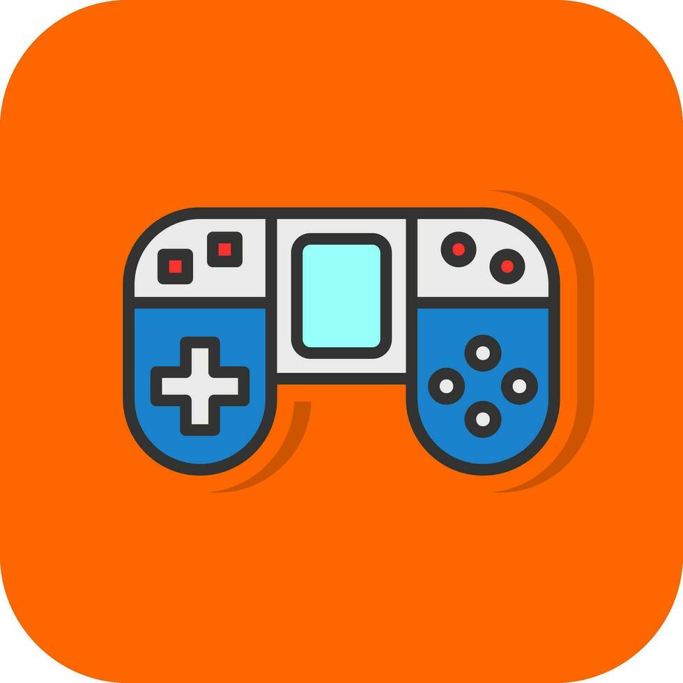 Portable console Vector Icon Design