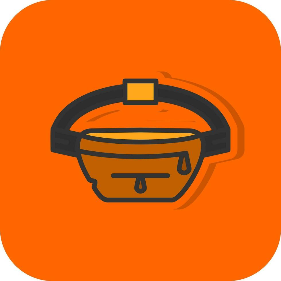 Belt pouch Vector Icon Design