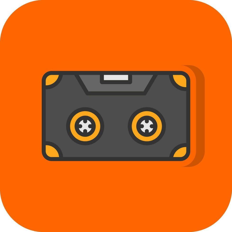 Cassette Vector Icon Design