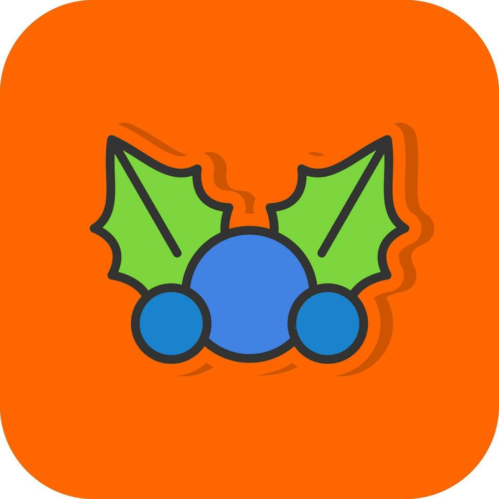 Mistletoe Vector Icon Design