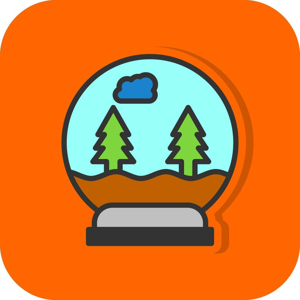 Snowball Vector Icon Design