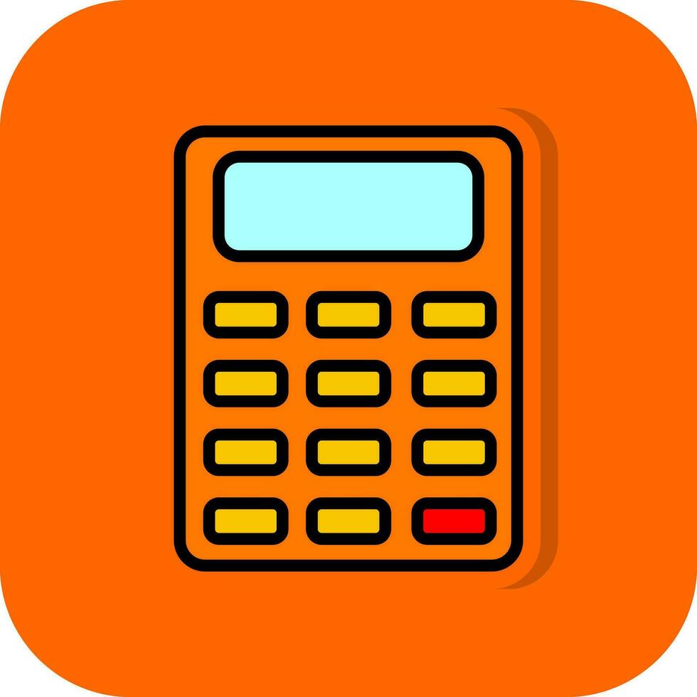 diseño de icono de vector de calculadora