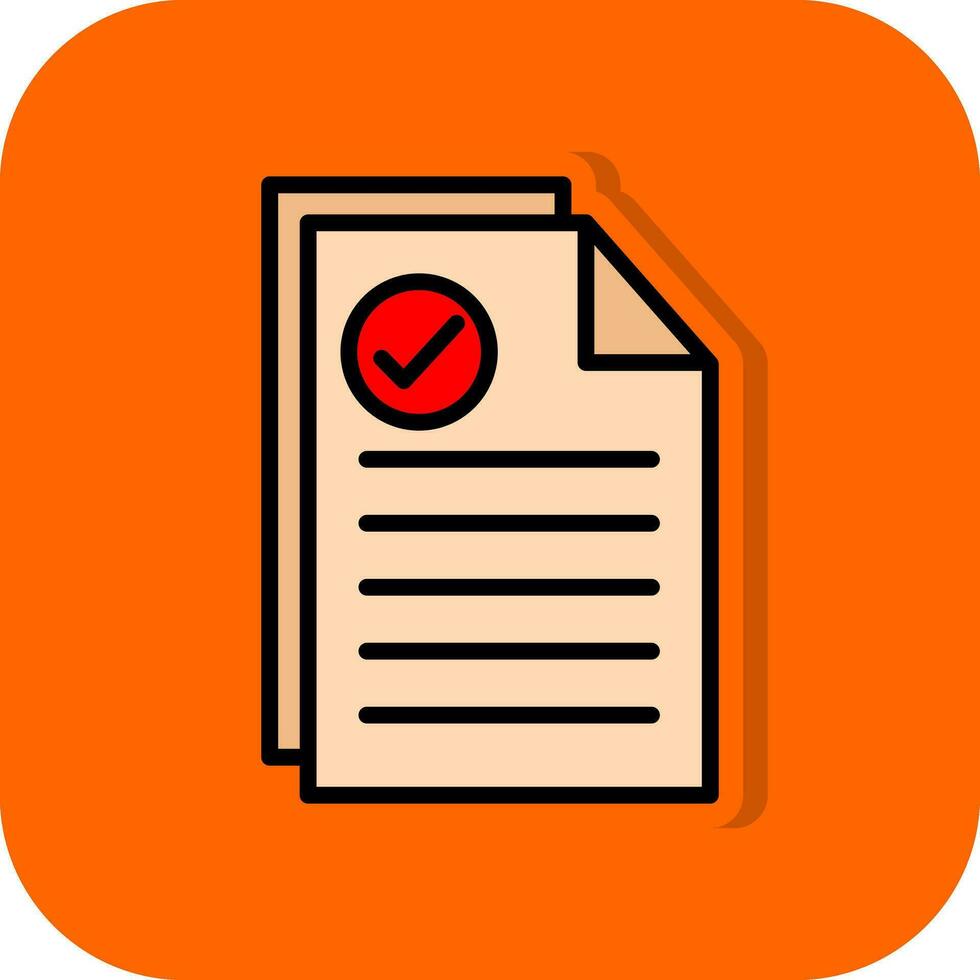 Document Vector Icon Design