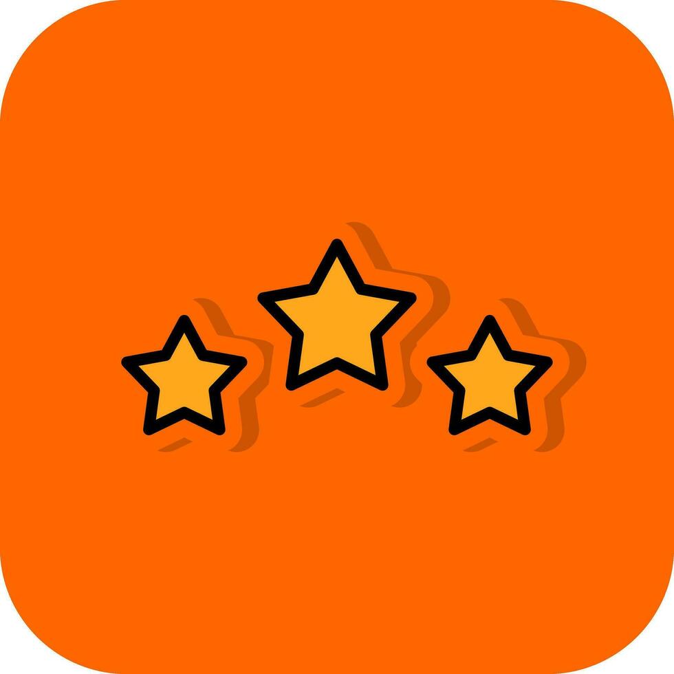 Stars Vector Icon Design