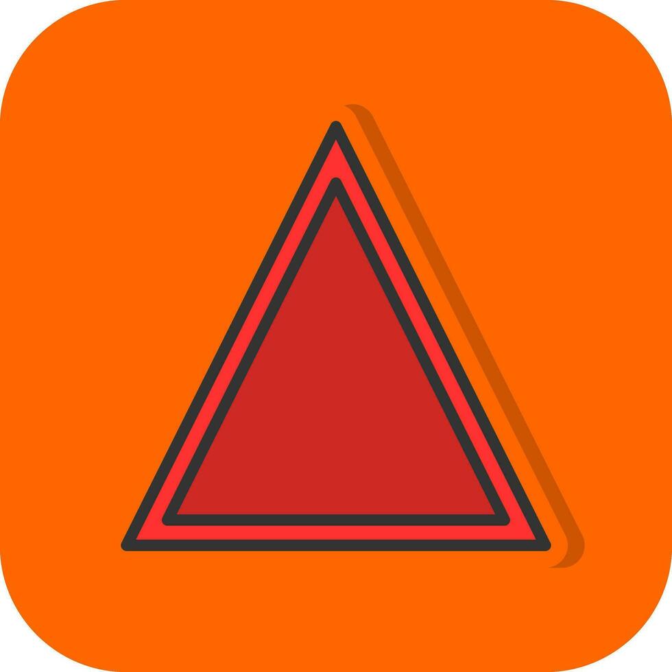 Triangle Vector Icon Design