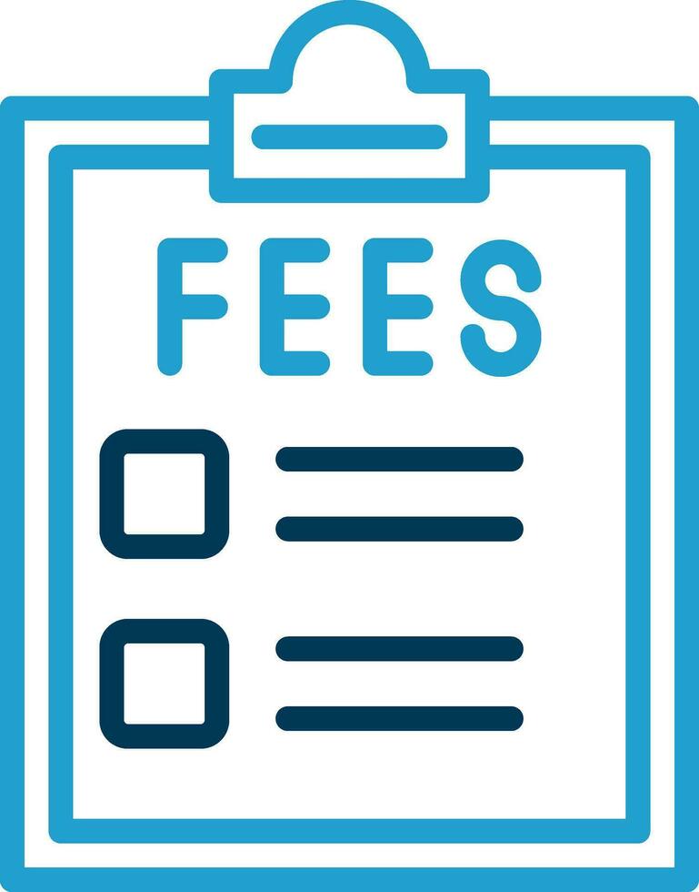 Fees Vector Icon Design