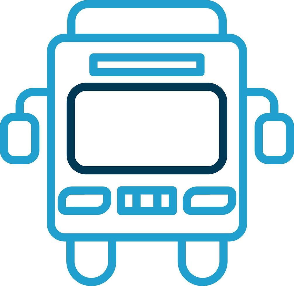 Bus Vector Icon Design