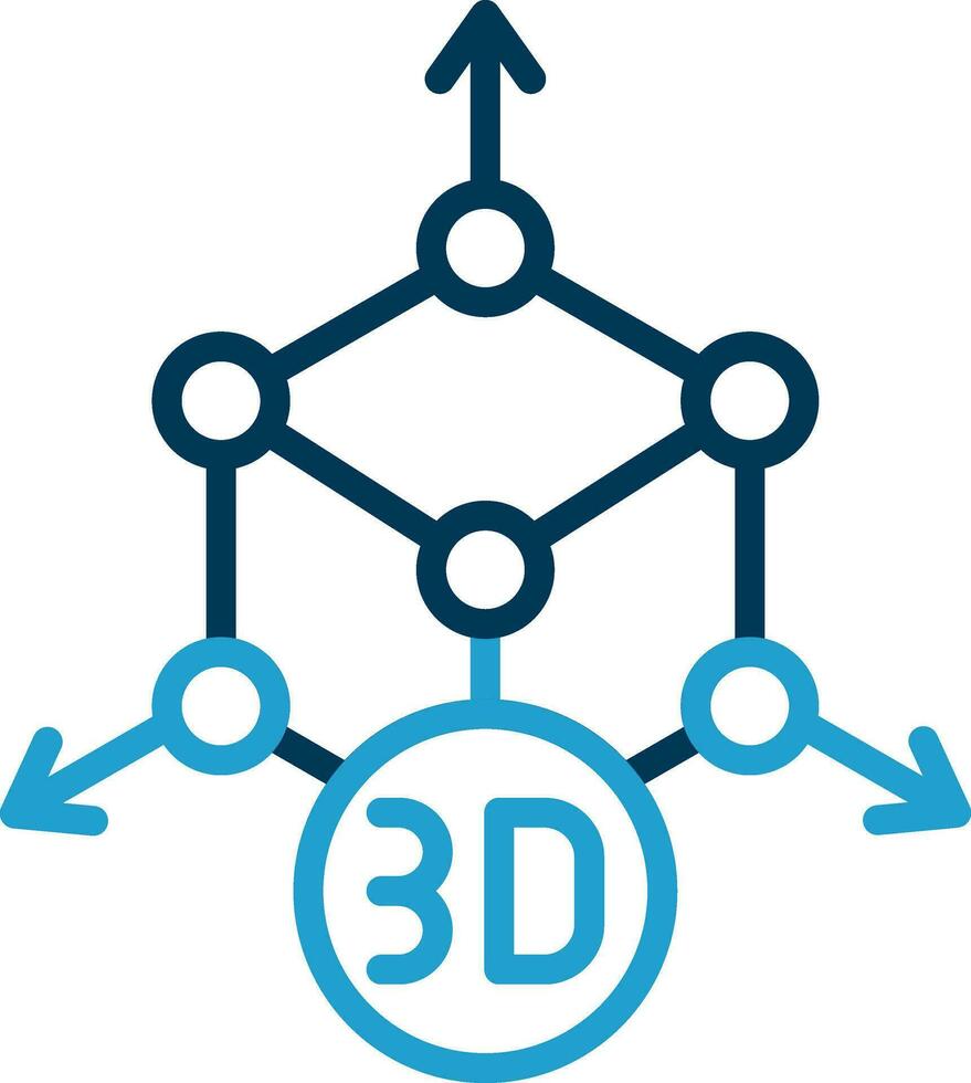 3d modeling Vector Icon Design