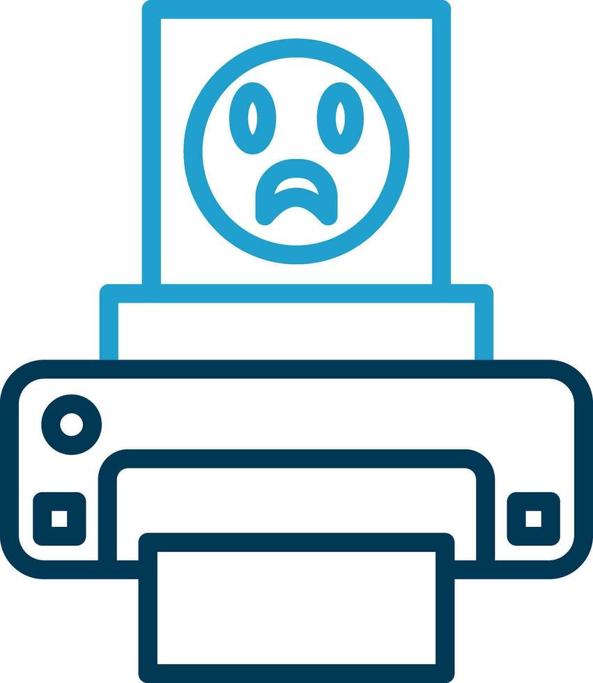 Photo print Vector Icon Design