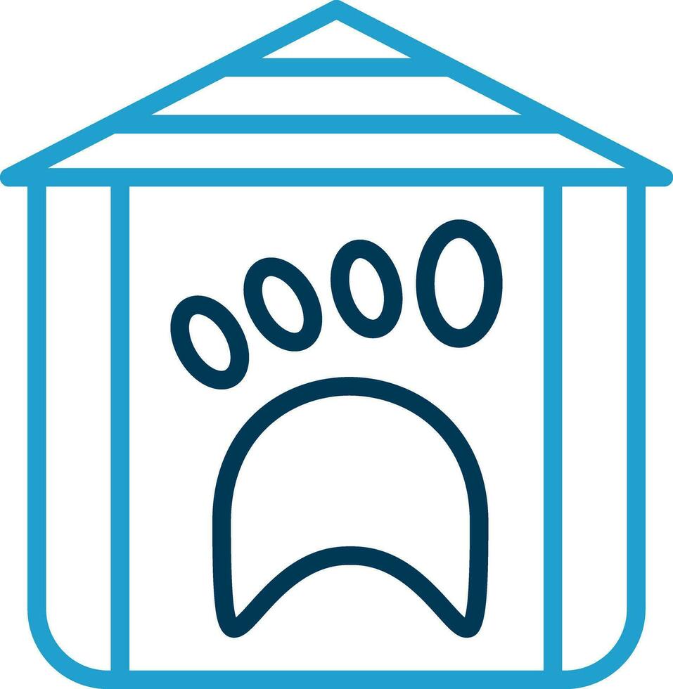 Animal shelter Vector Icon Design