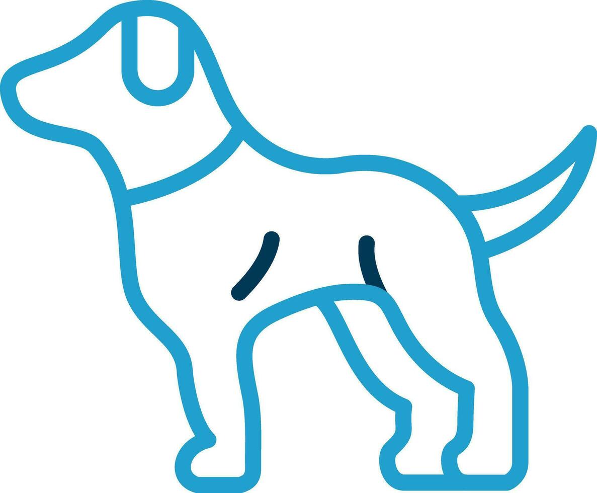 Dog Vector Icon Design