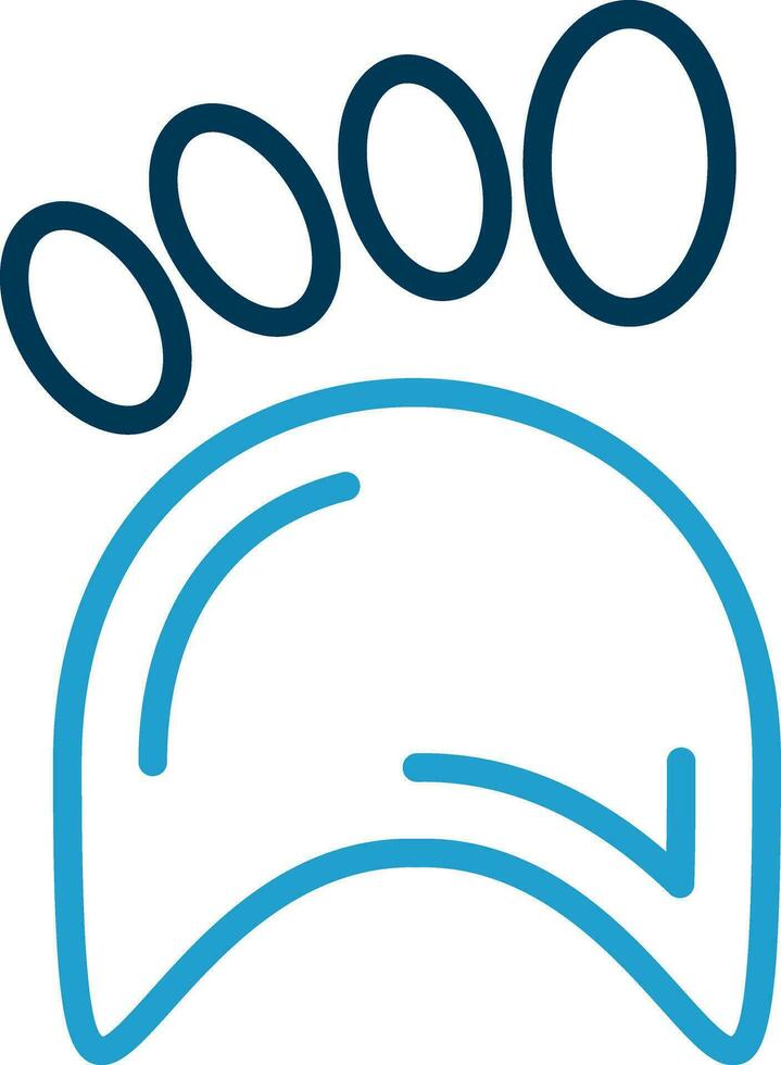 Paw Vector Icon Design
