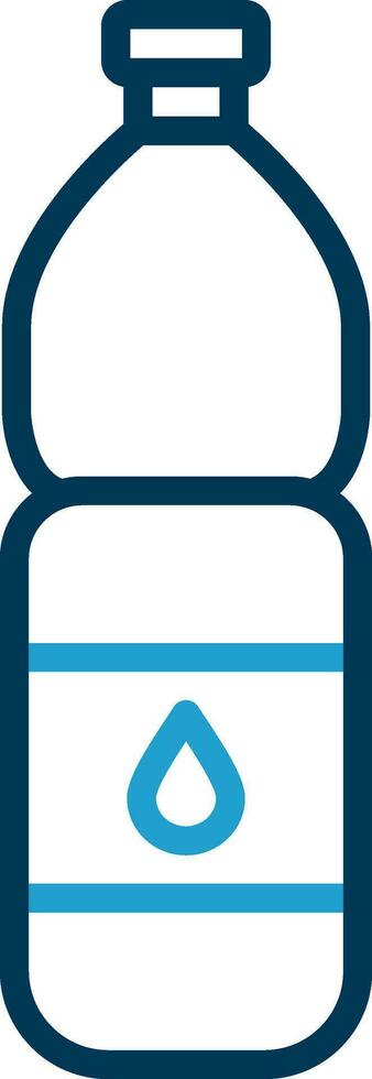 Plastic bottles Vector Icon Design