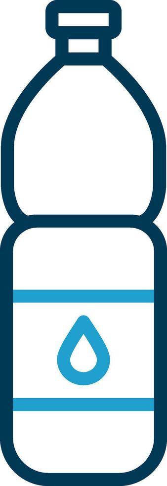 Plastic bottles Vector Icon Design