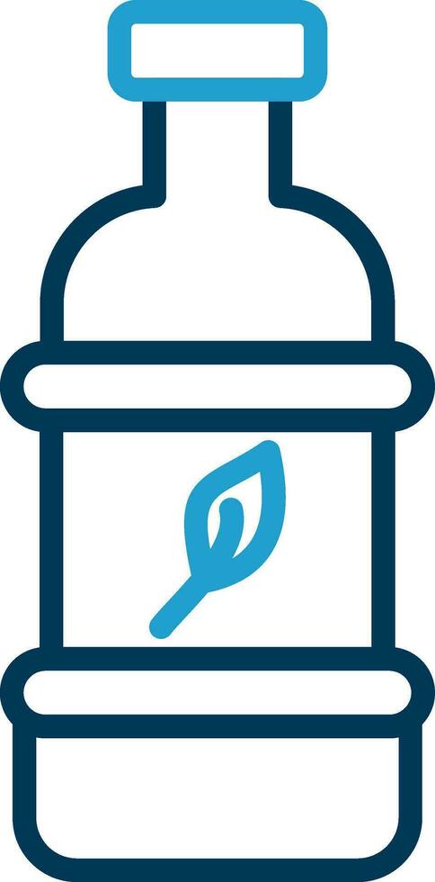 Bio plastic Vector Icon Design
