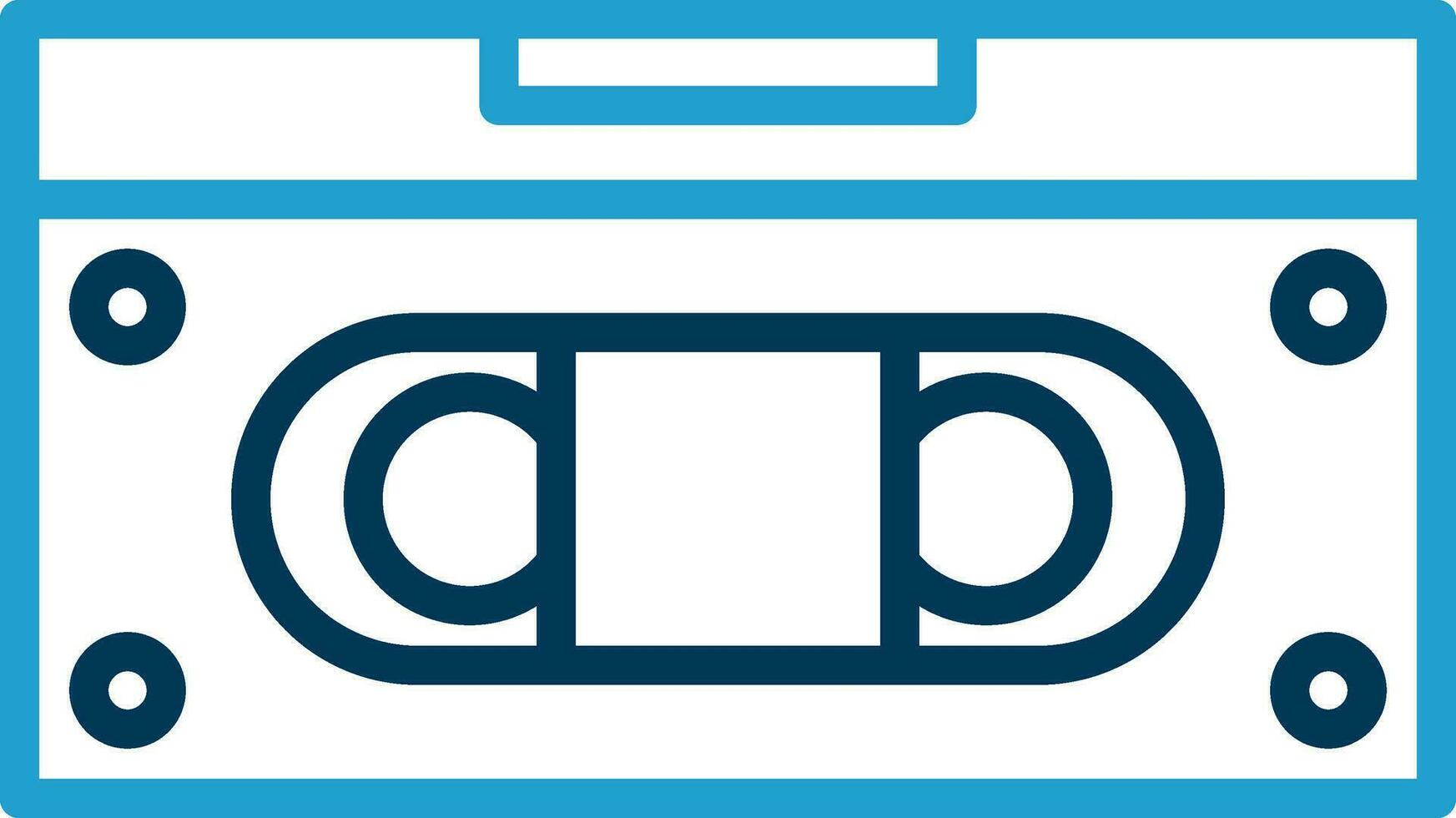 VHS Vector Icon Design