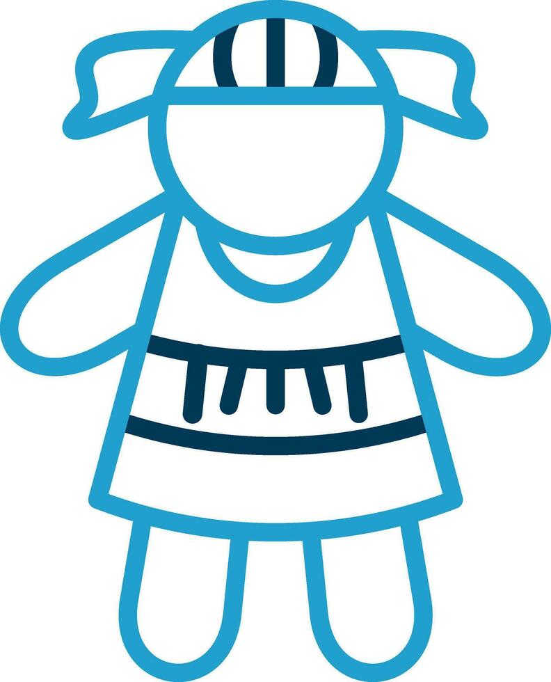 Doll Vector Icon Design