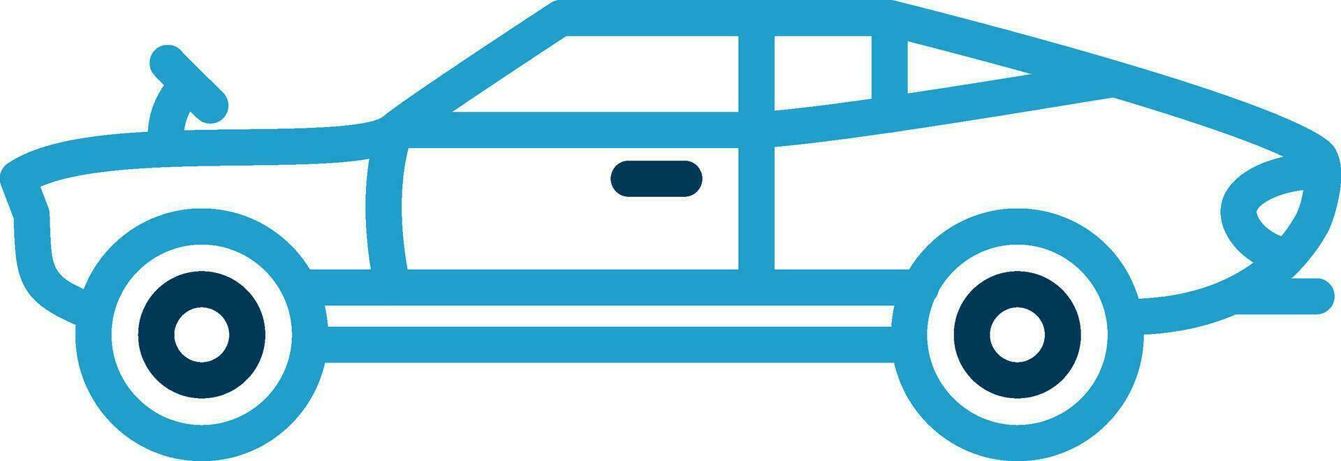 Old car Vector Icon Design