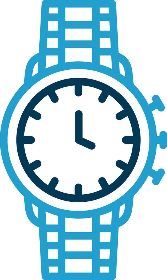 Wristwatch Vector Icon Design