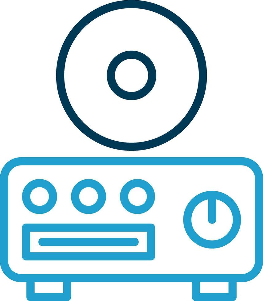 CD player Vector Icon Design