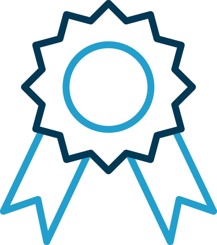 diseño de icono de vector de medalla