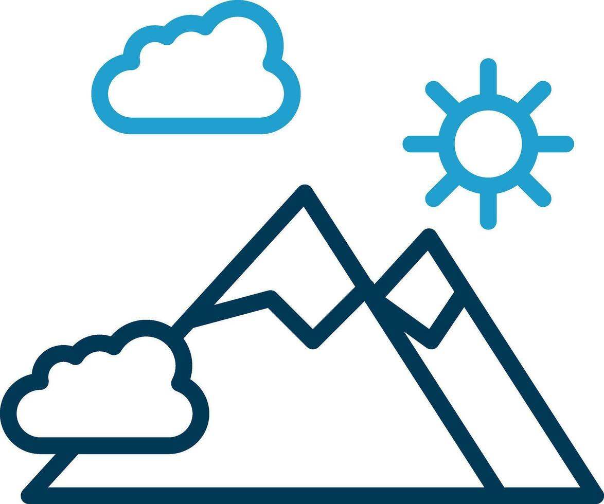 Avalanche Vector Icon Design