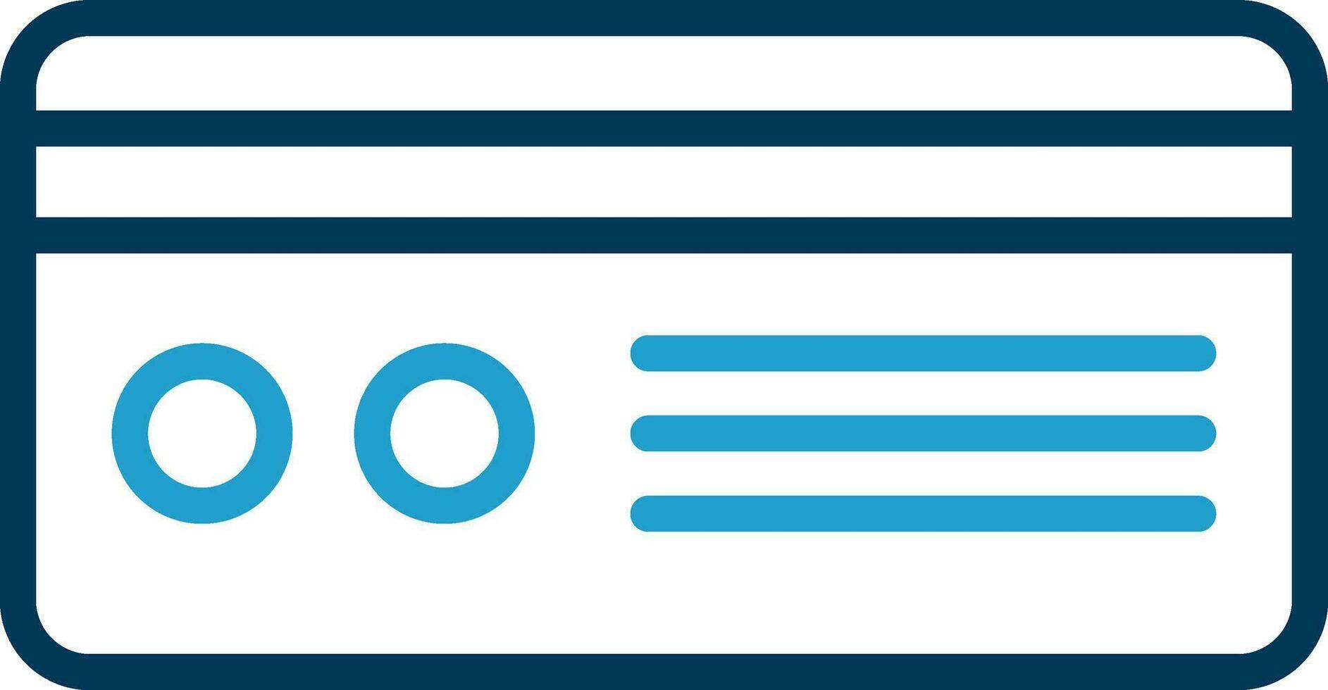 Credit Vector Icon Design