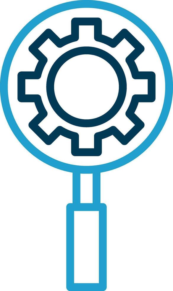 Magnifying glass Vector Icon Design