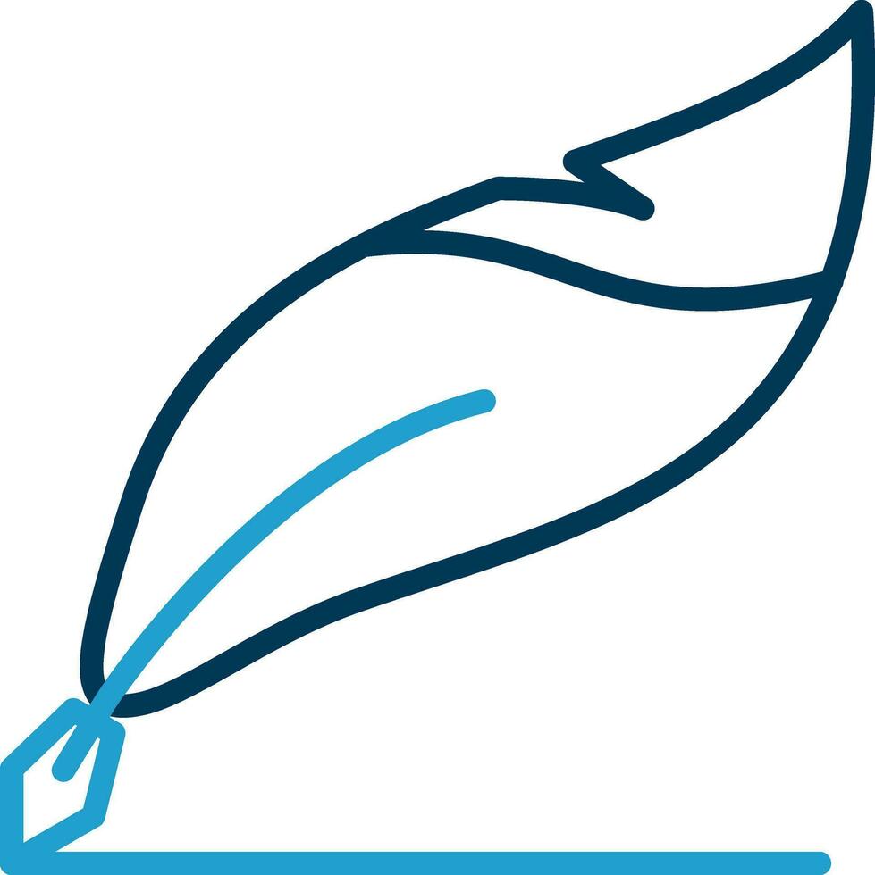Quill pen Vector Icon Design