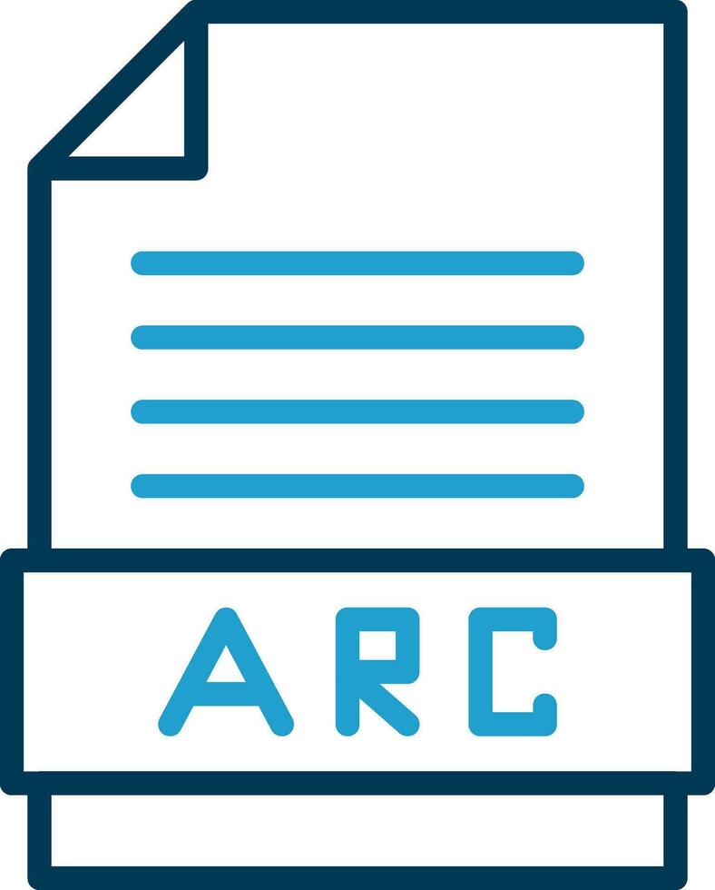 Arc Vector Icon Design