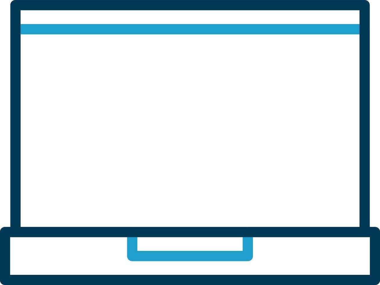 Laptop Vector Icon Design