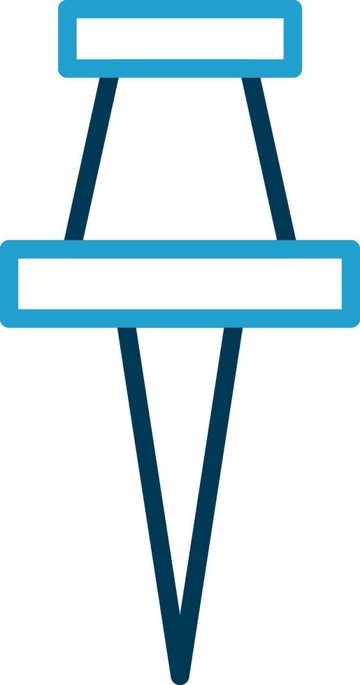 Push pin Vector Icon Design