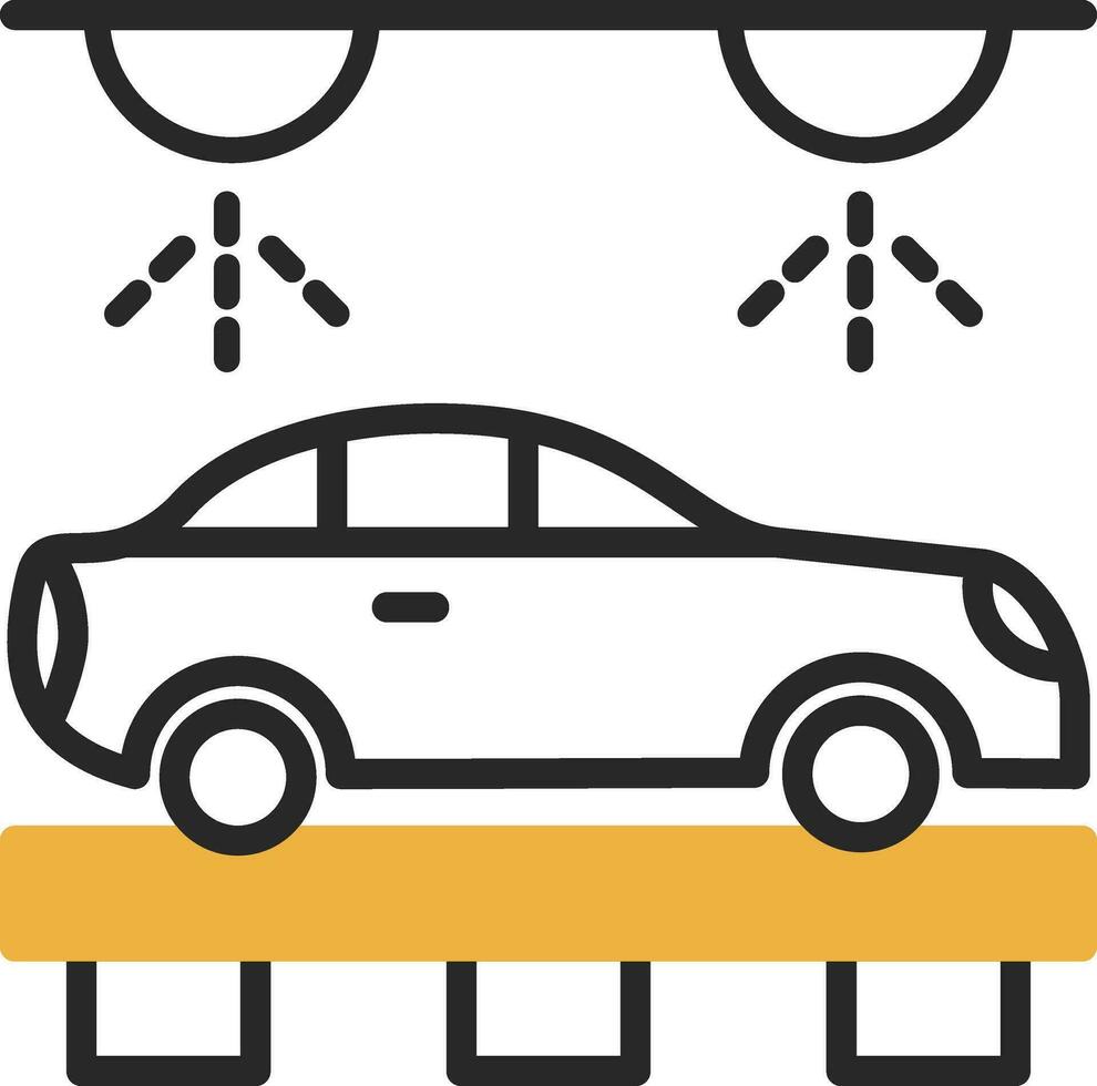 Car wash Vector Icon Design