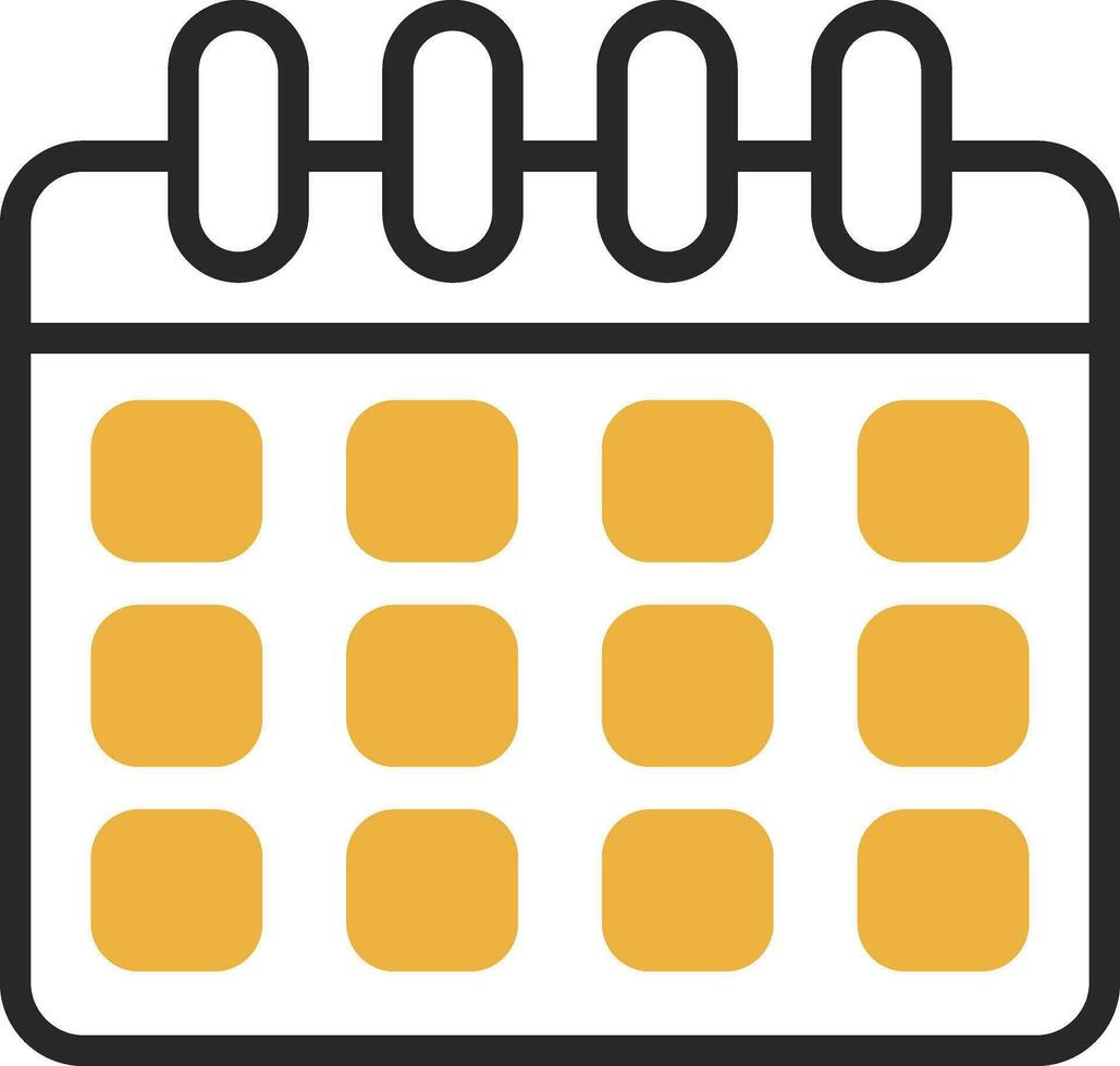 diseño de icono de vector de calendario