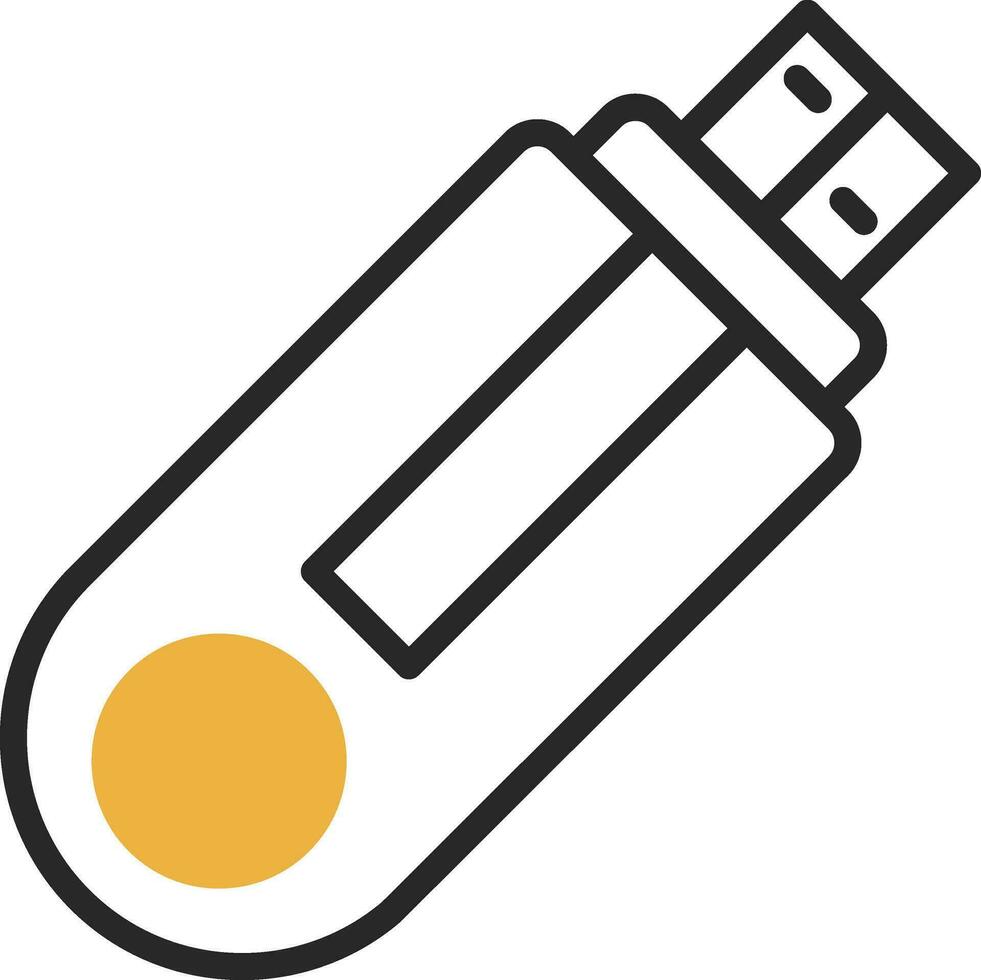 USB Vector Icon Design