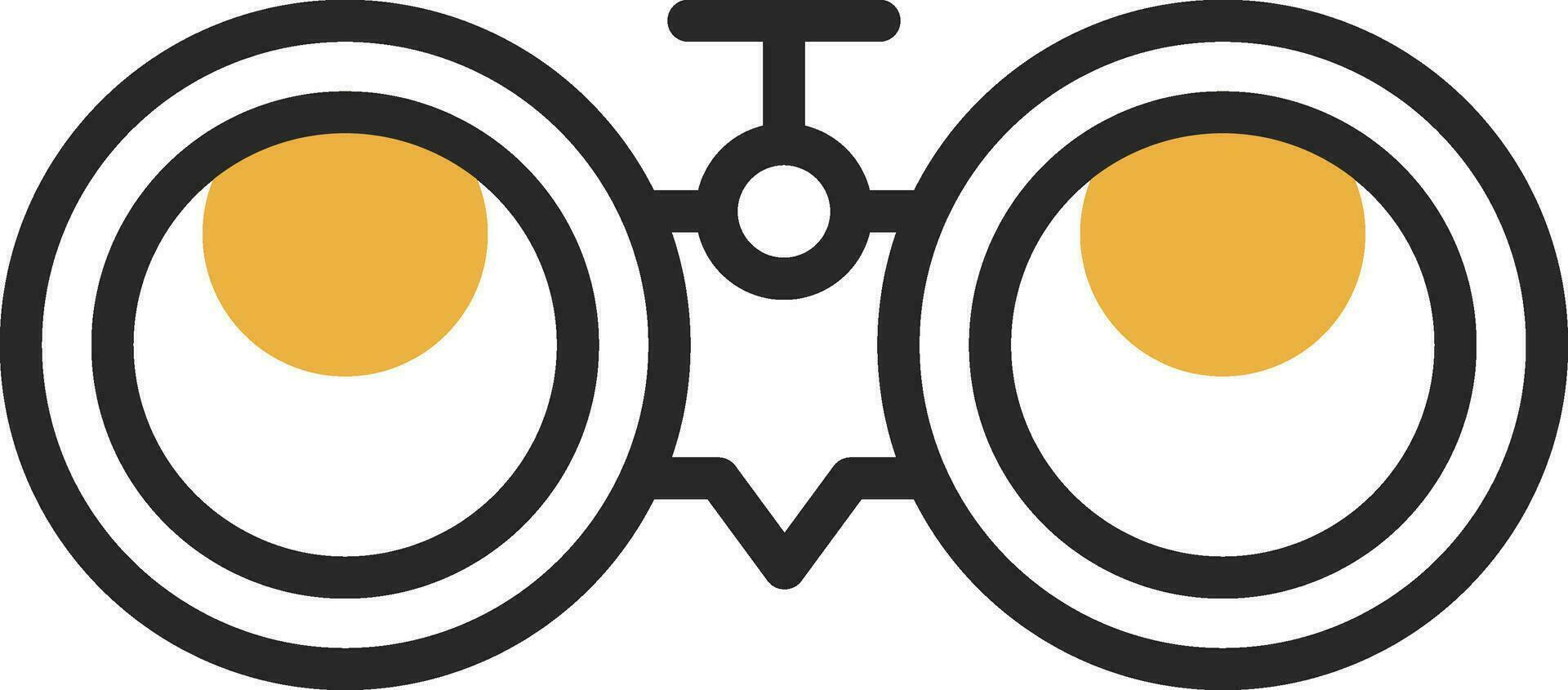 Binocular Vector Icon Design