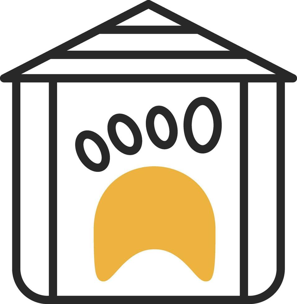 Animal shelter Vector Icon Design