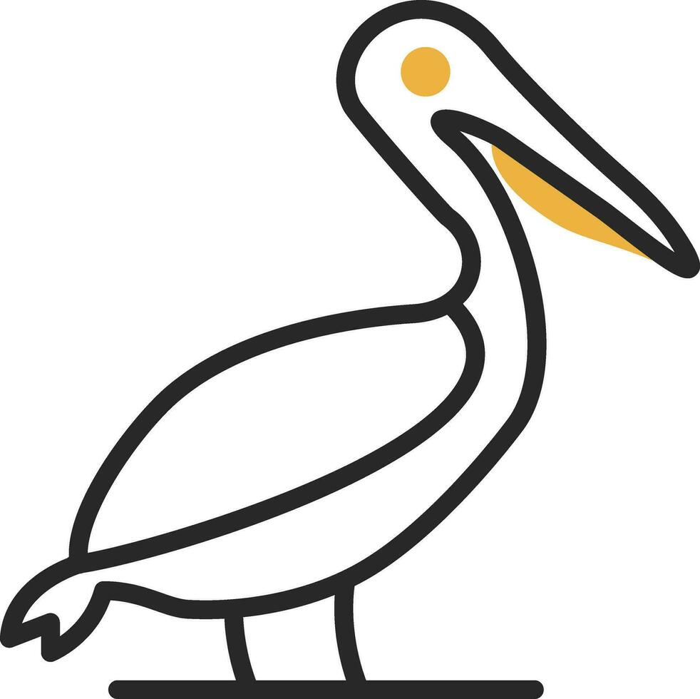 Pelican Vector Icon Design