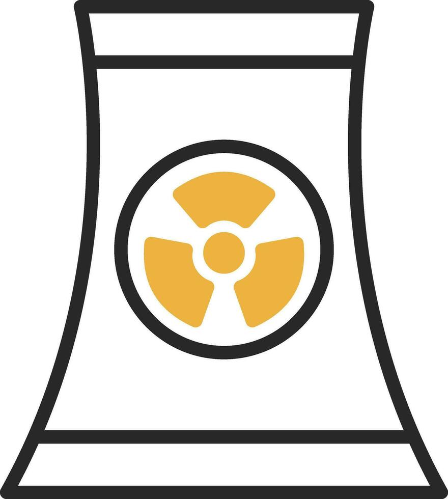 Nuclear Vector Icon Design