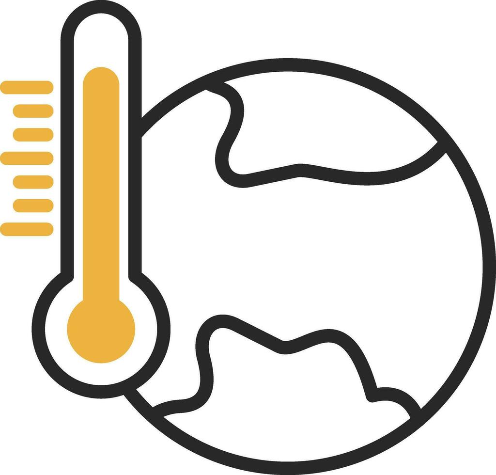 Global warming Vector Icon Design