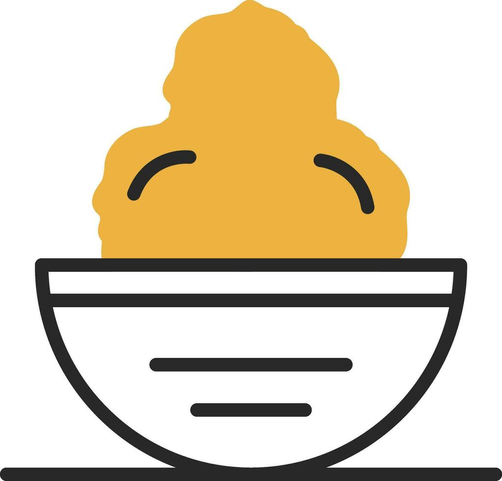 Meatball Vector Icon Design