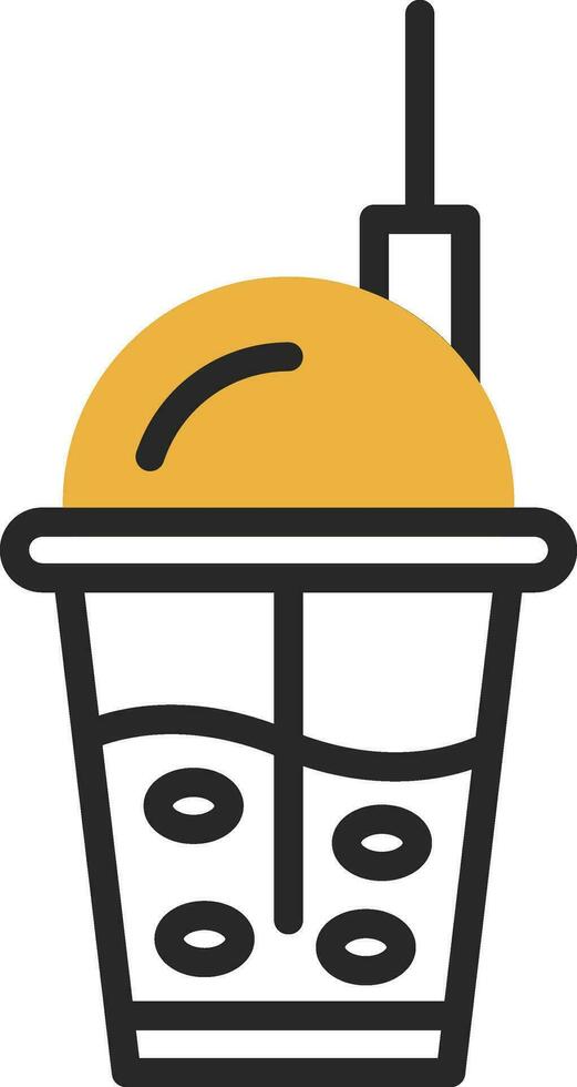 Thai tea Vector Icon Design