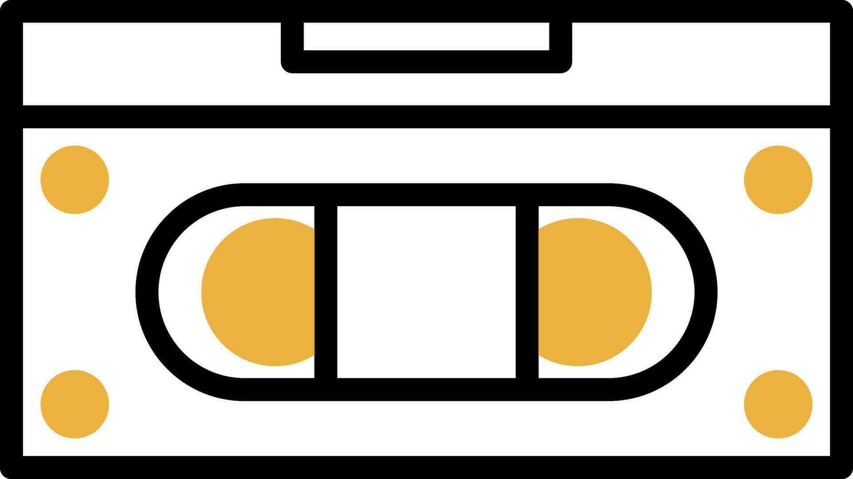 VHS Vector Icon Design